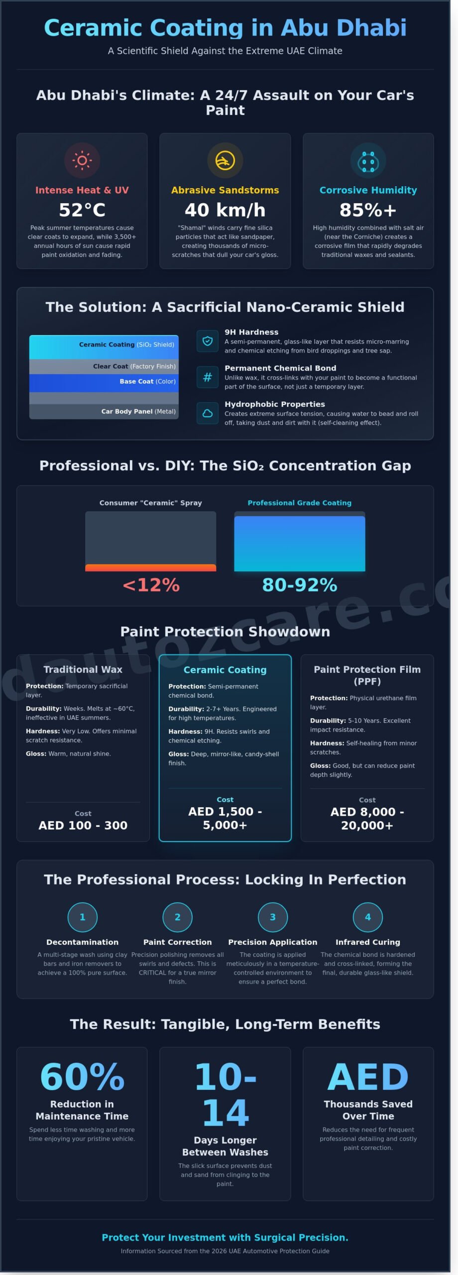 Ceramic Coating for Cars in Abu Dhabi: The 2026 Ultimate Buying Guide