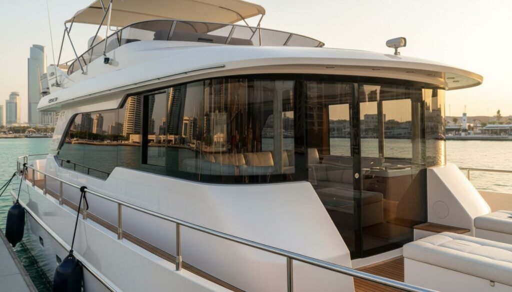 Boat Glass Tinting in Abu Dhabi: The 2026 Guide to Marine Protection