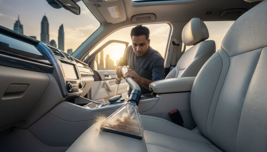 Car Interior Shampoo Cleaning in Dubai: The Ultimate 2026 Deep Cleaning Guide