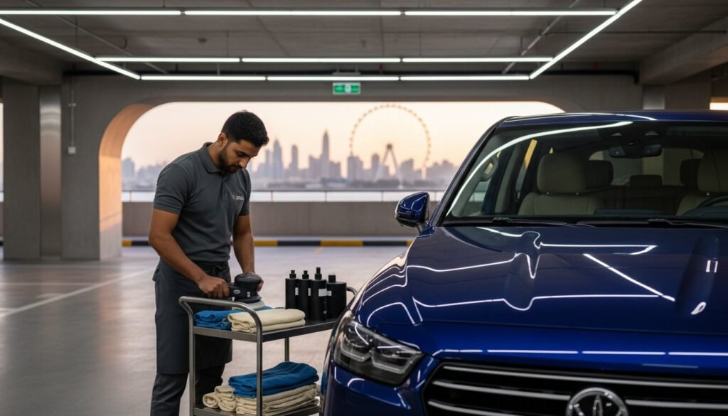 Mobile Car Wash for Apartments in Emaar Beachfront: The 2026 Premium Guide