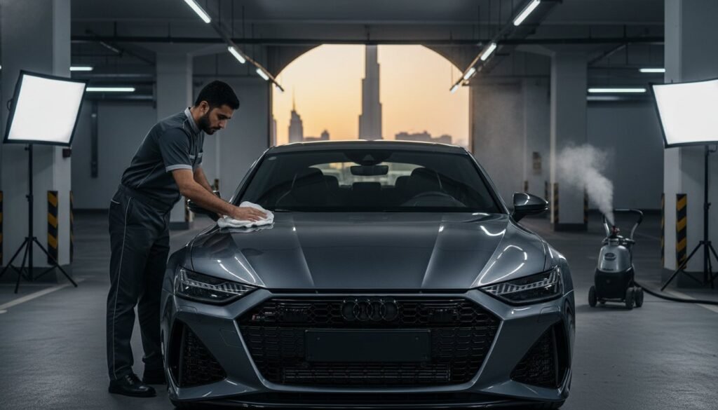 Premium Mobile Car Wash Downtown Dubai: The 2026 Detailing Guide