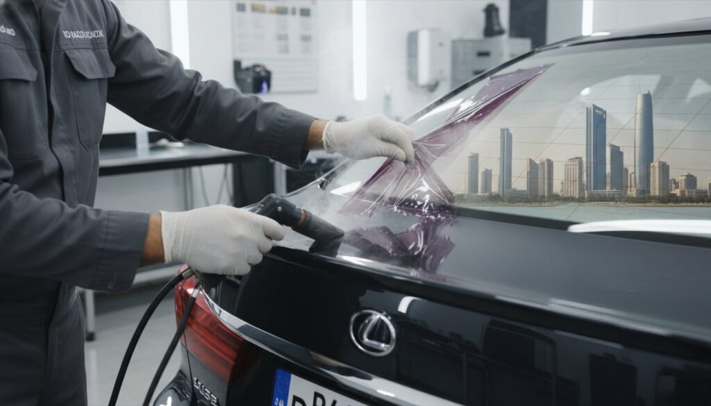Professional Car Tint Removal Service in Abu Dhabi: The 2026 Expert Guide